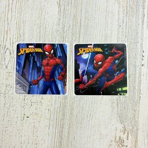 Lot of 2 Marvel Spider-Man Large Stickers Prize Doctors Office Stickers